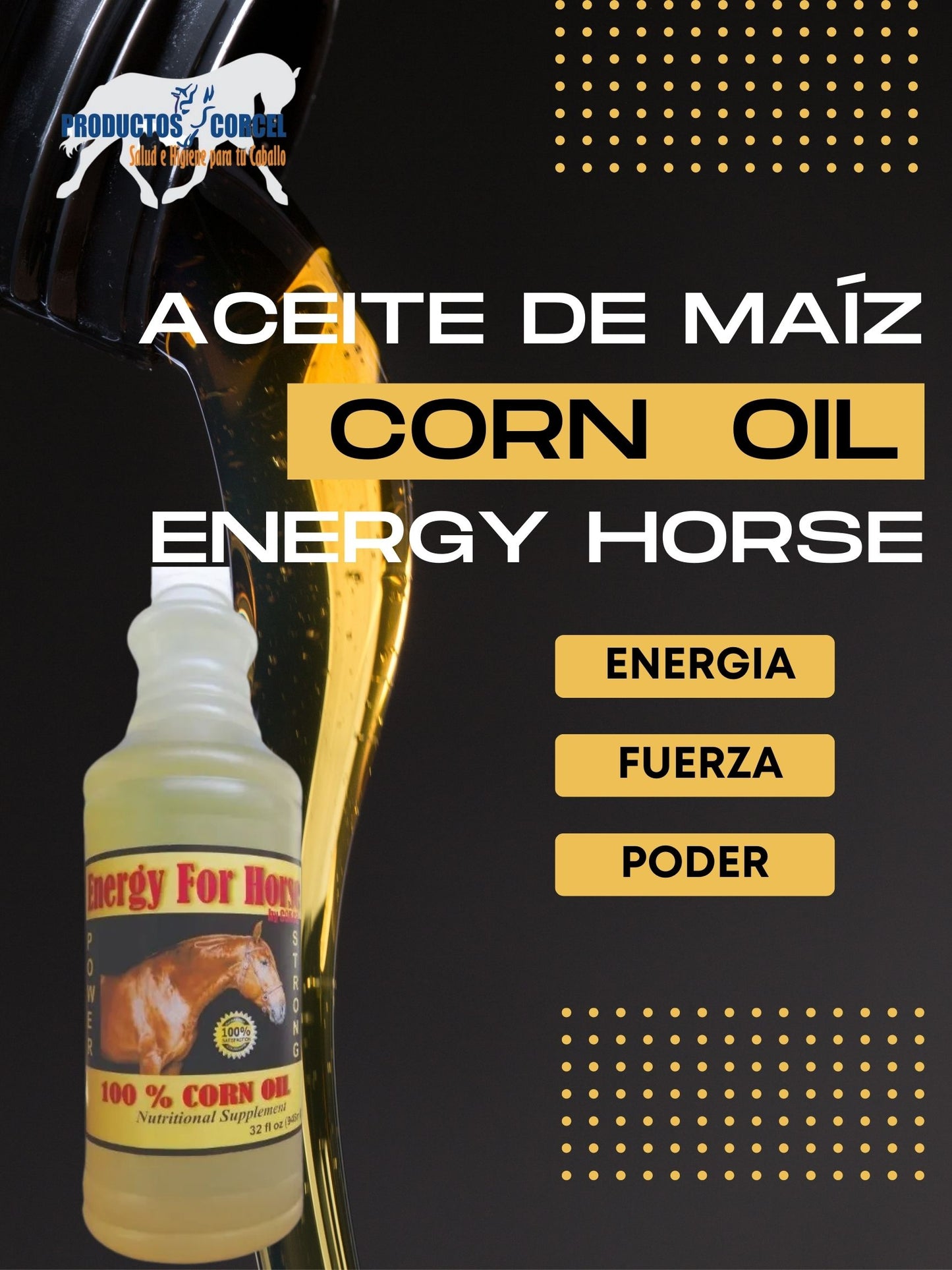 ENERGY FOR HORSE ACEITE DE MAIZ